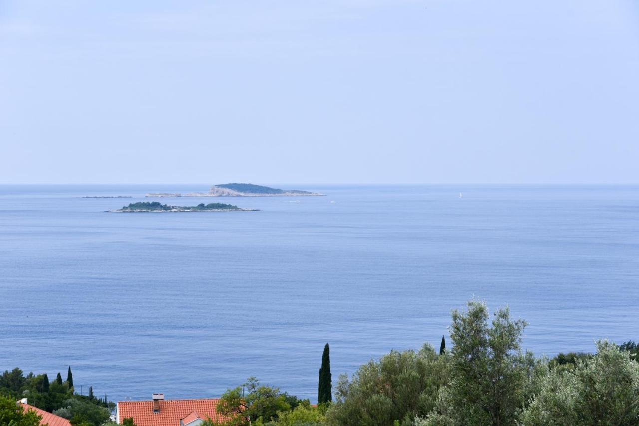 Apartment Eli - Sea View Mlini Kültér fotó