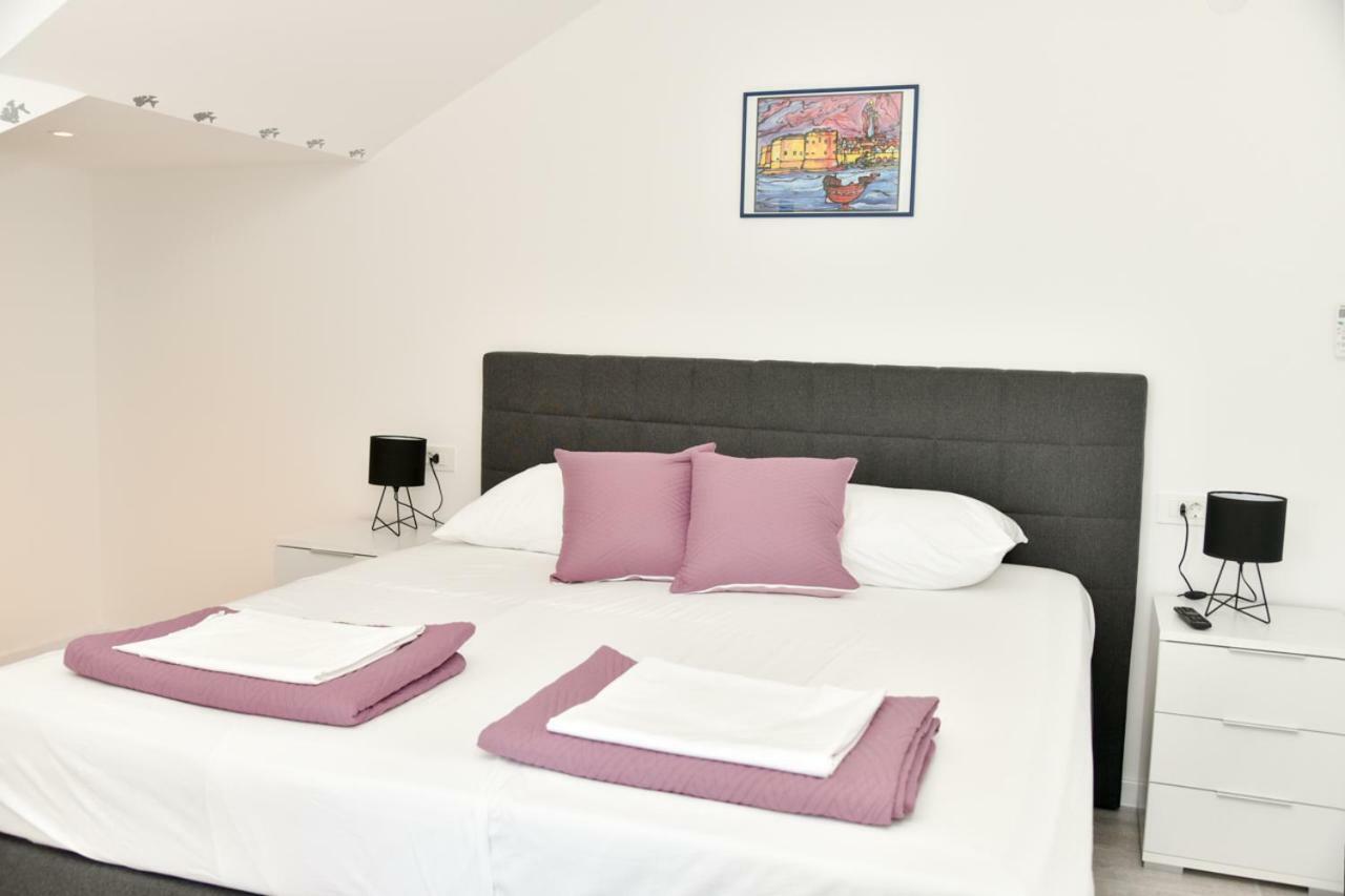 Apartment Eli - Sea View Mlini Kültér fotó