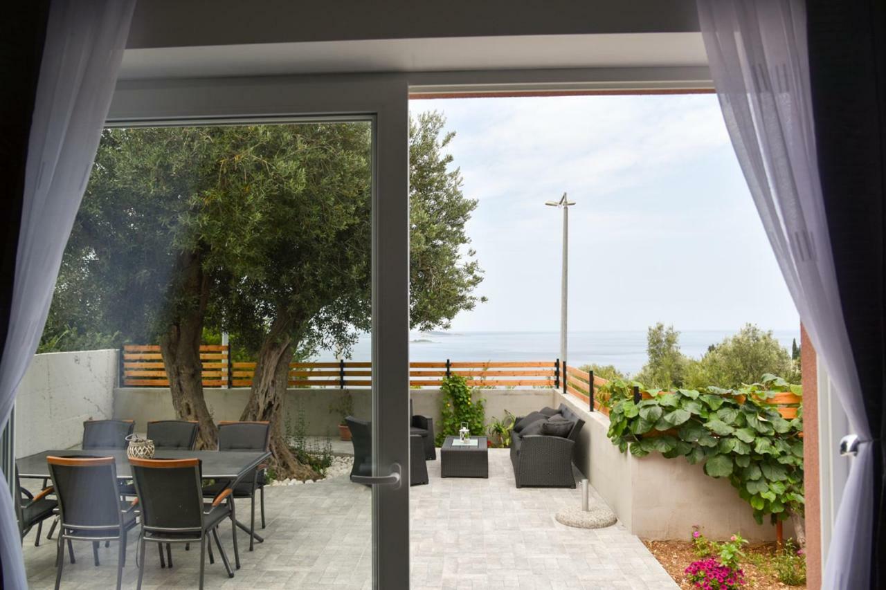 Apartment Eli - Sea View Mlini Kültér fotó