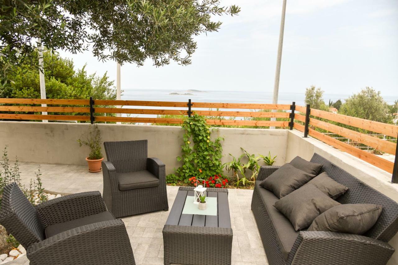 Apartment Eli - Sea View Mlini Kültér fotó
